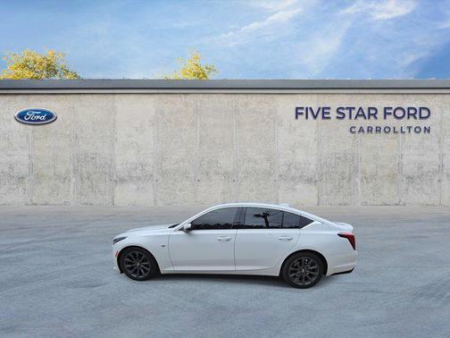 Summit White 2021 Cadillac CT5 Luxury RWD