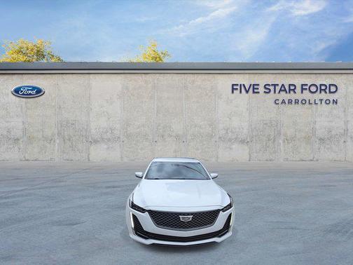 Summit White 2021 Cadillac CT5 Luxury RWD