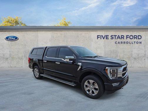 Agate Black Metallic 2021 Ford F-150 Platinum