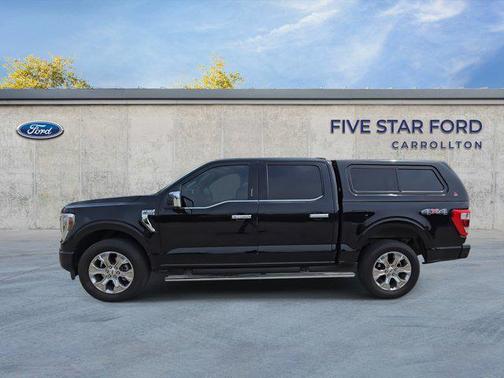 Agate Black Metallic 2021 Ford F-150 Platinum