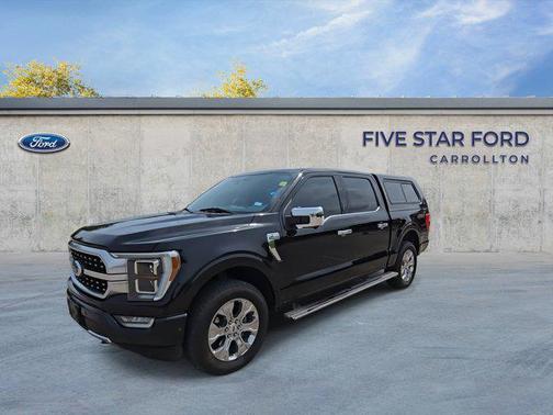 Agate Black Metallic 2021 Ford F-150 Platinum