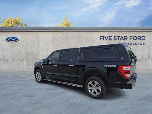 Agate Black Metallic 2021 Ford F-150 Platinum