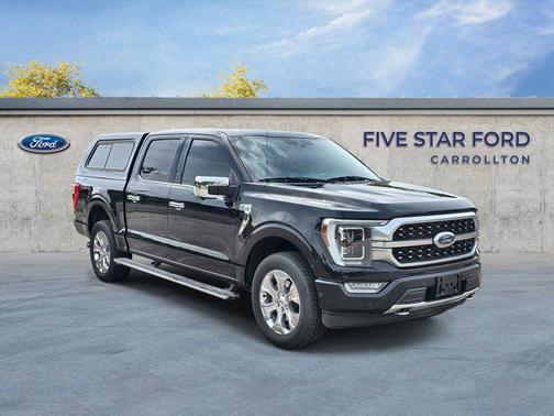 Agate Black Metallic 2021 Ford F-150 Platinum