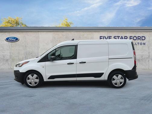 Frozen White 2021 Ford Transit Connect XL Cargo Van