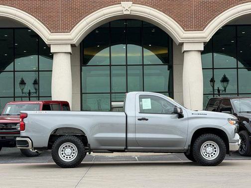 Sterling Gray Metallic 2025 Chevrolet Silverado 1500 WT