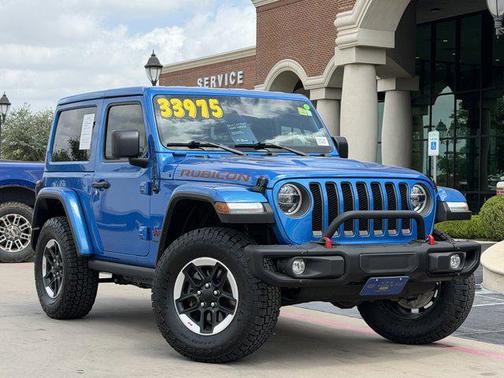 Hydro Blue Pearlcoat 2021 Jeep Wrangler Rubicon