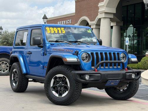 Hydro Blue Pearlcoat 2021 Jeep Wrangler Rubicon
