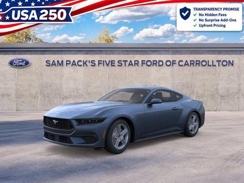 Vapor Blue Metallic 2026 Ford Mustang EcoBoost