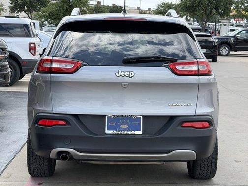 Billet Silver Metallic Clearcoat 2014 Jeep Cherokee Limited