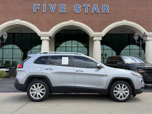 Billet Silver Metallic Clearcoat 2014 Jeep Cherokee Limited