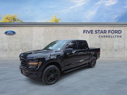 Agate Black Metallic 2025 Ford F-150 XLT