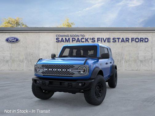 Velocity Blue Metallic 2026 Ford Bronco Badlands