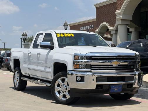 Summit White 2017 Chevrolet Silverado 2500 LTZ