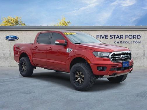 Hot Pepper Red Metallic Tinted Clearcoat 2019 Ford Ranger LARIAT