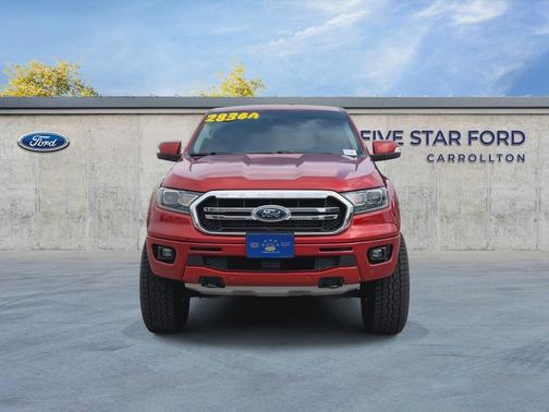 Hot Pepper Red Metallic Tinted Clearcoat 2019 Ford Ranger LARIAT