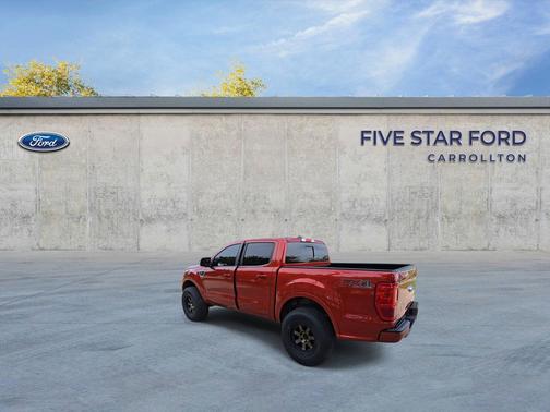 Hot Pepper Red Metallic Tinted Clearcoat 2019 Ford Ranger LARIAT