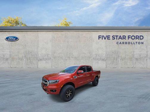 Hot Pepper Red Metallic Tinted Clearcoat 2019 Ford Ranger LARIAT