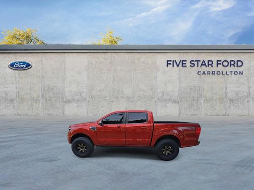 Hot Pepper Red Metallic Tinted Clearcoat 2019 Ford Ranger LARIAT