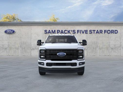 Star White Metallic Tri-Coat 2026 Ford F-350 Platinum