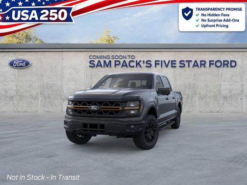Agate Black Metallic 2026 Ford F-150 Tremor