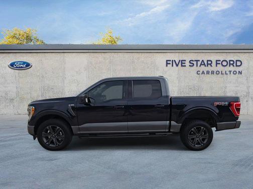 Antimatter Blue Metallic 2023 Ford F-150 XLT