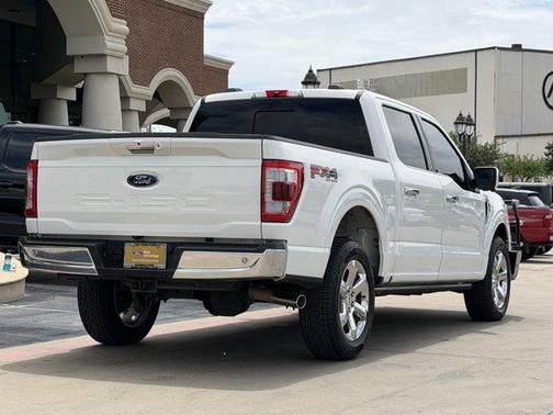 Star White Metallic Tri-Coat 2022 Ford F-150 Lariat