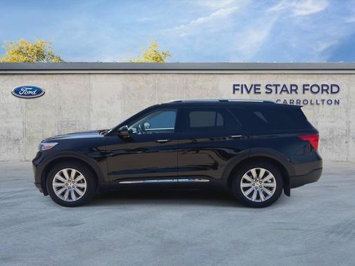 Agate Black Metallic 2023 Ford Explorer Limited