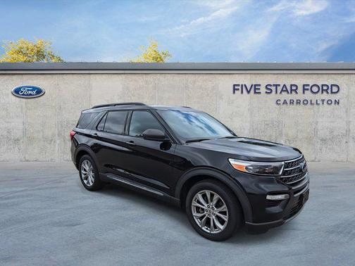 Agate Black Metallic 2020 Ford Explorer XLT