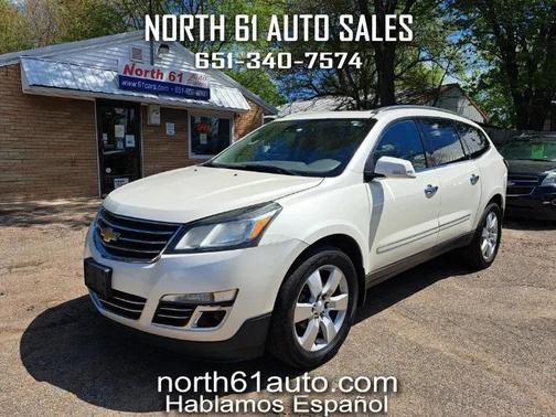 White 2014 Chevrolet Traverse LTZ