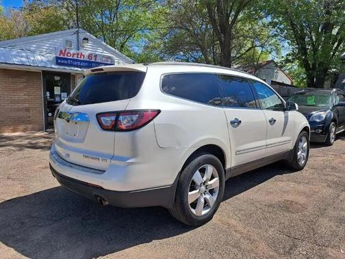 White 2014 Chevrolet Traverse LTZ