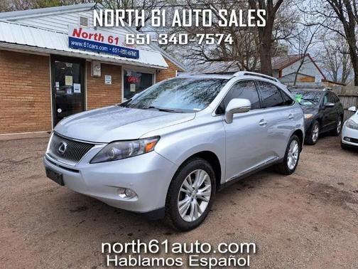 Silver 2010 Lexus RX 450h Base