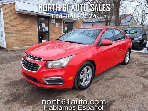 Red 2016 Chevrolet Cruze Limited 1LT
