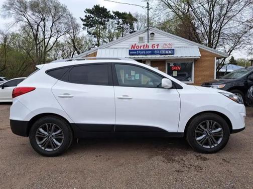Winter White Solid 2015 Hyundai TUCSON Limited
