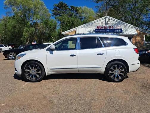 White Frost Tricoat 2017 Buick Enclave Premium