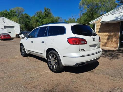 White Frost Tricoat 2017 Buick Enclave Premium