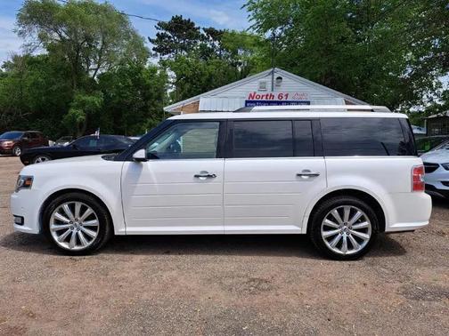 White 2019 Ford Flex Limited w/EcoBoost