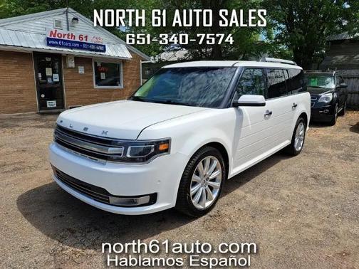 White 2019 Ford Flex Limited w/EcoBoost