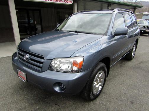 Blue 2006 Toyota Highlander Base