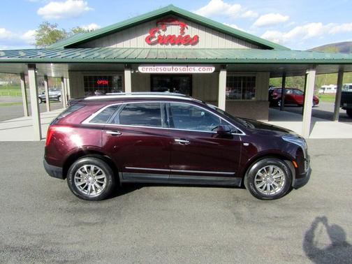 Burgundy 2017 Cadillac XT5 Luxury