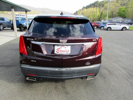 Burgundy 2017 Cadillac XT5 Luxury
