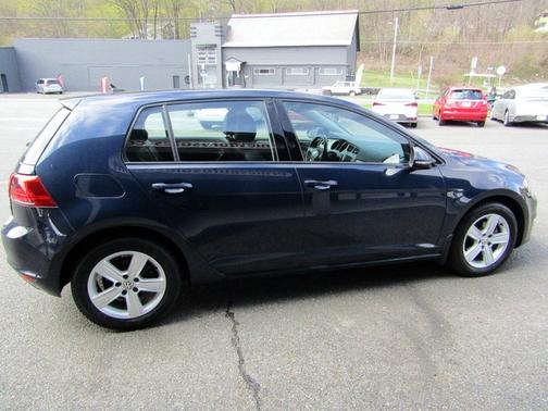 Blue 2017 Volkswagen Golf TSI Wolfsburg Edition 4-Door