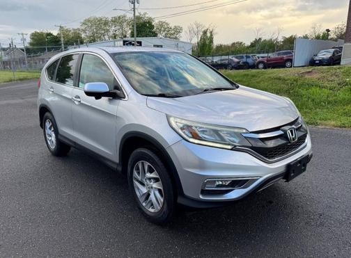 Alabaster Silver Metallic 2015 Honda CR-V EX