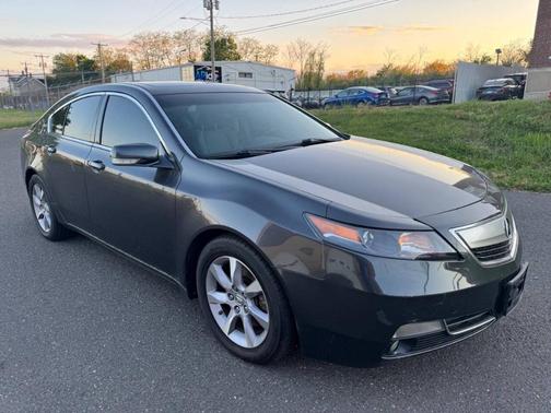 Graphite Luster Metallic 2013 Acura TL Technology