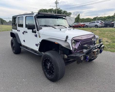 Bright White Clearcoat 2015 Jeep Wrangler Unlimited Sport