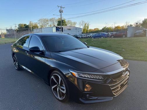Black 2021 Honda Accord Sport 1.5T