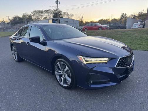 Fathom Blue Pearl 2021 Acura TLX Advance