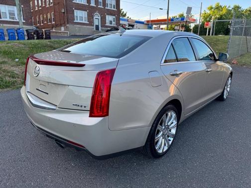 Silver Coast Metallic 2014 Cadillac ATS 2.0L Turbo Luxury
