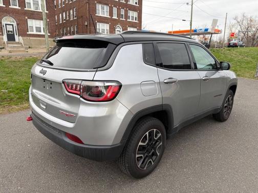 Billet Silver Clearcoat Metallic 2021 Jeep Compass Trailhawk