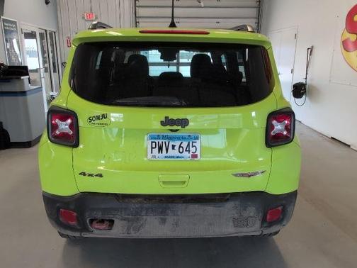 Hypergreen Clearcoat 2018 Jeep Renegade Trailhawk