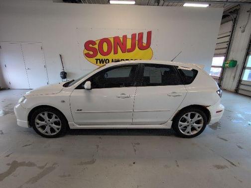 Crystal White Pearl Mica 2008 Mazda Mazda3 s Grand Touring
